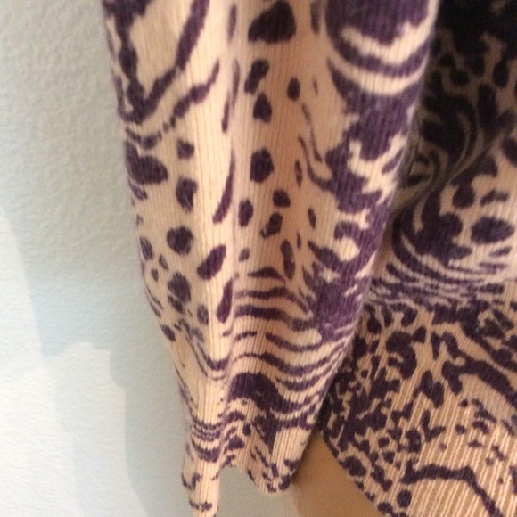 Delia's Cropped Animal Print Sweater Size XS - Picture 7 of 7